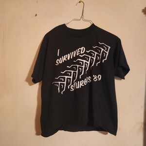 Black L 1989 Sturgis T-shirt
